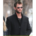 Chris Hemsworth Wool Trench Coat