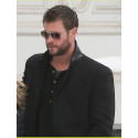 Chris Hemsworth Wool Trench Coat