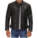 David Beckham Brazil Airport Leather Jacket