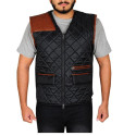 David Morrissey The Walking Dead Brown Vest