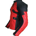 Deadpool Costume Motorcycle Leather Jacket