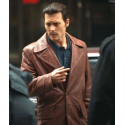 Donnie Brasco Donnie Brown Leather Coat