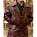 Donnie Brasco Donnie Brown Leather Coat
