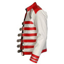 Freddie Mercury Outfit White Concert Leather Jacket