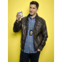 Jake Peralta Brooklyn 99 Andy Samberg Brown Jacket