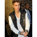 Justin Bieber Stylish Leather Jacket