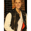 Justin Bieber Stylish Leather Jacket