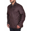 Keanu Reeves Motorcycle Brown Jacket