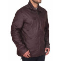 Keanu Reeves Motorcycle Brown Jacket