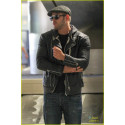 Kellan Lutz Biker Leather Jacket