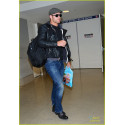 Kellan Lutz Biker Leather Jacket