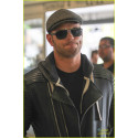 Kellan Lutz Biker Leather Jacket