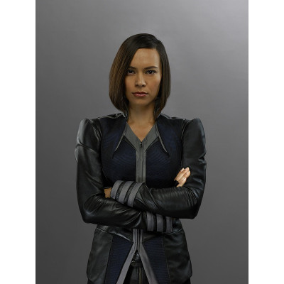 Auran Sonya Balmores Costume Marvel’s Inhumans Leather Jacket