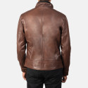 Darren Brown Biker Leather Jacket