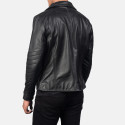 Raiden Black Biker Leather Jacket