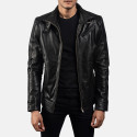 Legacy Black Biker Leather Jacket