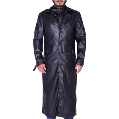 Albert Wesker Resident Evil 5 Black Costume Trench Coat