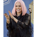 Stylish Jessie J Fringe leather Jacket