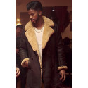 SuperFly Trevor Jackson Shearling Coat