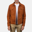 Edger Ramirez Brown Suede Leather Jacket