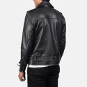 Allaric Alley Black Biker Leather Jacket