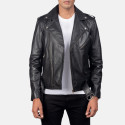 Allaric Alley Black Biker Leather Jacket