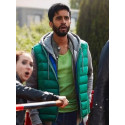 Hamza Jeetooa Zomboat Sunny Green Puffer Vest