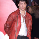 Ezra Miller Justice League Primer Red Leather Jacket