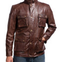 Four Brothers Mark Wahlberg Leather Jacket