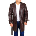 Rorschach Watchmen Leather Coat
