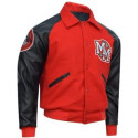 Michael Jackson Mickey Mouse Varsity Jacket