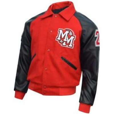 Michael Jackson Mickey Mouse Varsity Jacket