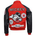 Michael Jackson Mickey Mouse Varsity Jacket