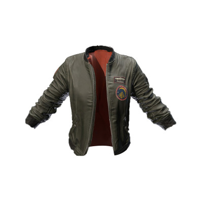 PUBG Mobile Untitled Faux Leather Jacket