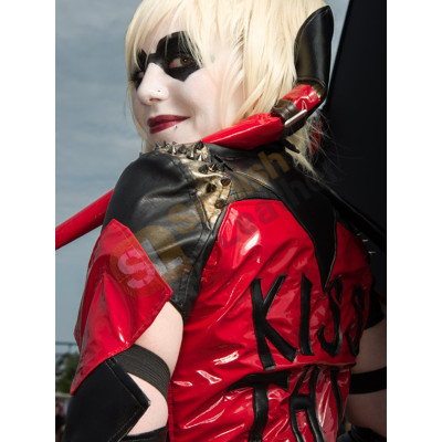 Punk Harley Quinn Kiss This Stylish Jacket