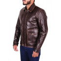 Regular-fit Leather Jacket