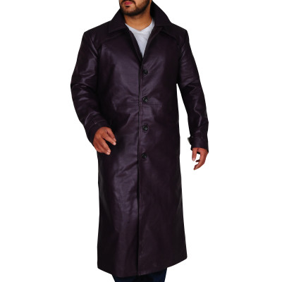 Resident Evil 5 Purple Trench Coat