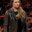 Ronda Rousey Biker Leather Jacket