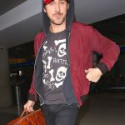 Ryan Gosling Hooded Suede Leather Jacket