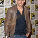 Ryan Reynolds Brown Jacket