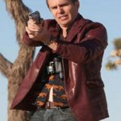Sam Rockwell Seven Psychopaths Leather Coat