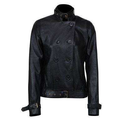 Scarlett Johansson Black Jacket