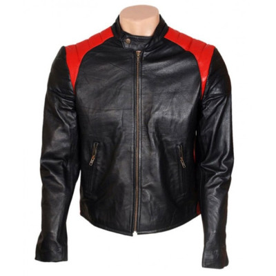 Scary Bobby Prinze Jon Abraham Leather Jacket