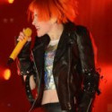 Singer Hayley Williams Elegant Leather Jacket