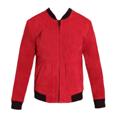 Singer Justin Bieber Suede Leather Jacket