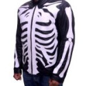 Skeleton Sketch Men’s Black Motorcycle Jacket