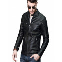 Slim Fit Moto Bomber Biker Jackets For Men’s