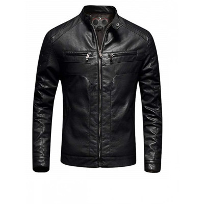 Slim Fit Moto Bomber Biker Jackets For Men’s