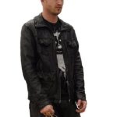 Stylish Aaron Paul Breaking Bad leather Jacket