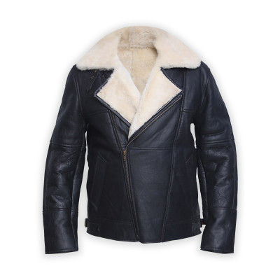 Stylish B3 shearling Leather Jacket